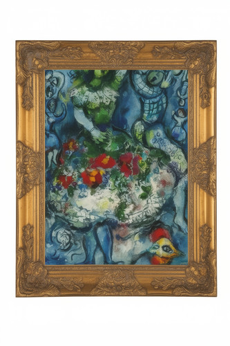Marc chagall lithograph coa - marc,