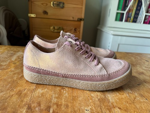 Womens clarks leather sneakers - clarks,