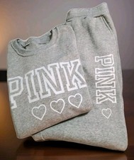 Womens 2 Piece Sweatsuit Grey
