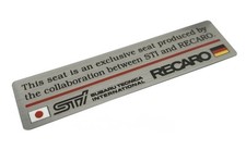 Genuine Subaru Impreza STI