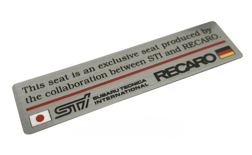Genuine subaru impreza sti - genuine,