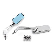 Universal 8mm 10mm Motorcycle Rearview Side Mirror Mirrors For Honda Kawasaki GB