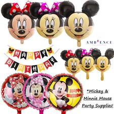 Mickey Minnie Mouse Balloons Disney Clubhouse Birthday Party Kids Children Decor