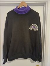 Vintage MLB Sweatshirt Jumper 90s Colorado Rockies XL Retro Baseball Rare