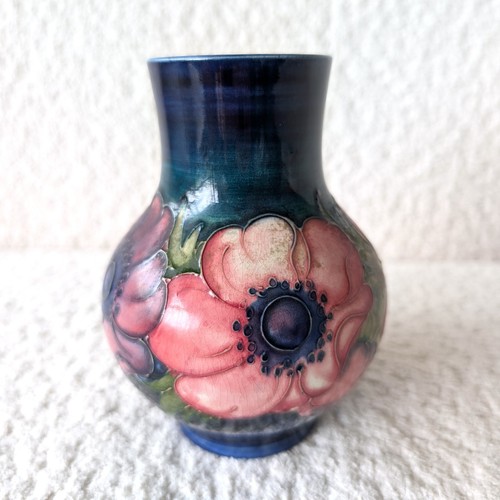 Moorcroft anemone vase - anemone,