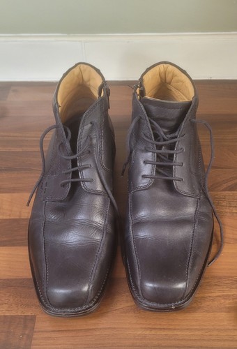 Airflex black leather - m&s,