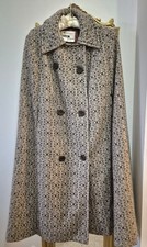 Vintage woman  Wool Cape