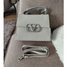 Valentino Light Grey Leather