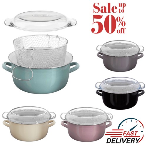 Retro deep fat fryer - retro, pan