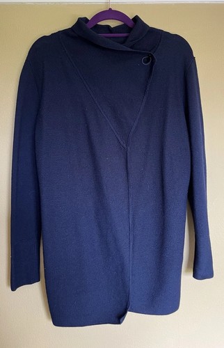 Navy jigsaw wrap - jigsaw, cardigan