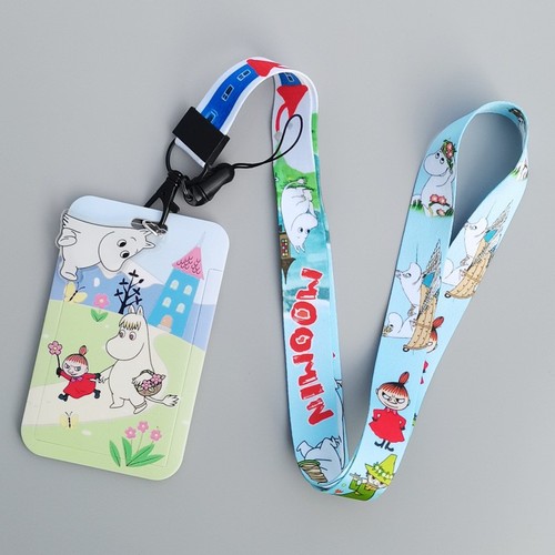 Moomin lanyard and card holder - card,