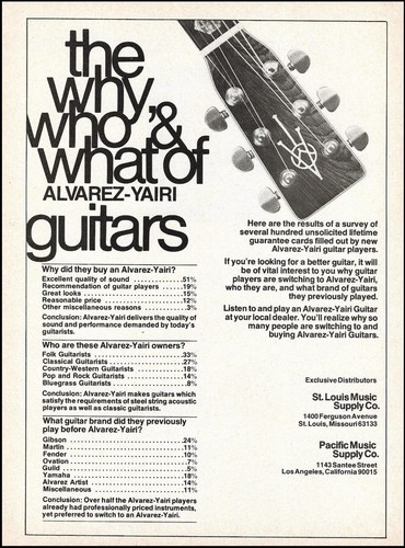 1977 alvarez yairi classic - 1977, alvarez-yairi