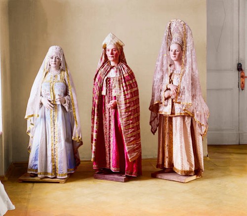 Three mannequins women in - of,