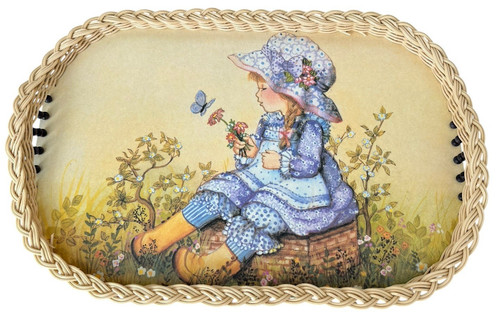 Vintage tray holly hobby - vintage,