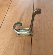 Brass Hat & Coat Hook Peg Wall