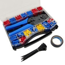 Wire crimp terminal set - crimp, with