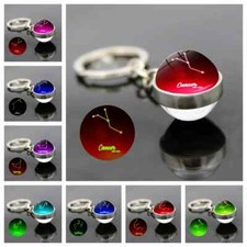 Constellation Astrology Gift Choose Your Horoscope Zodiac Star Sign Keyring