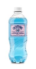 Old Tyme Cotton Candy Soda 20oz Exotic Pop 24 Bottles Pre Order