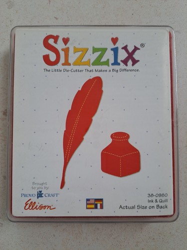 Sizzix ink quill die cutter - sizzix,
