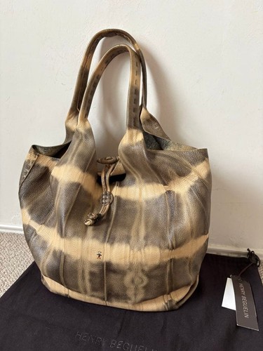Henry beguelin leather - leather, handbag