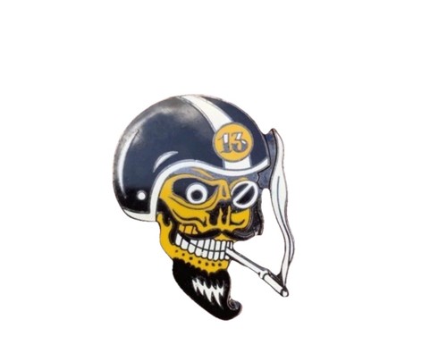 Biker pin badge outlaw - badge,,