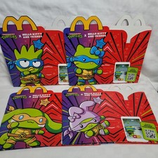 4X McDonald’s Teenage Mutant