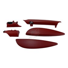 Bmw Mini R55 R56 R57 R58 Dash Door Card Arm Rest Trim Rooster Red 2751142