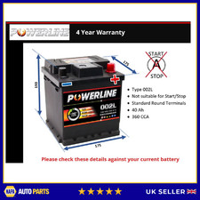 Battery fits MICROCAR M.GO MC