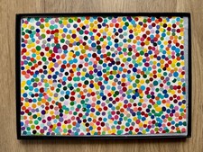Signed Damien Hirst - The Currency - He got crazy #7126, original unique artwork