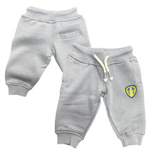 Leeds United Trousers Baby Football Essential Jogger Pants - New