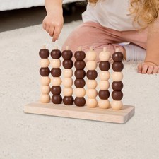 Portable 3D Wooden Four in A