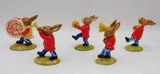 5 Piece ROYAL DOULTON - Bunnykins *OOMPAH BAND* DB23 - DB27 - Excellent