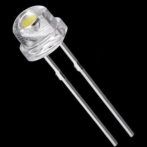 10x 5mm led - diode, straw