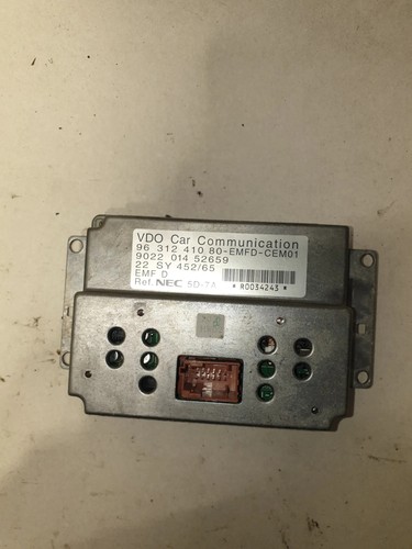 Peugeot 607 9u - 607, navigation