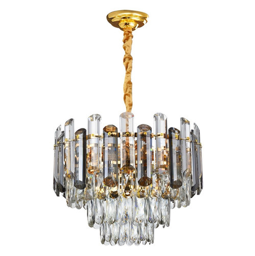 Gold clear crystal iron - gold,