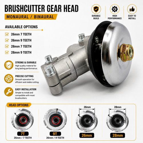 Strimmer gear head gearbox - head,