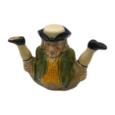Vintage Tony Wood Toby Jug William Was Staffordshire  Collector's Tea Pot