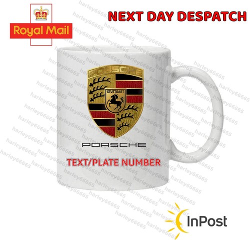 Personalised mug porsche - mug,