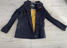 Superdry Navy Label Pea Coat