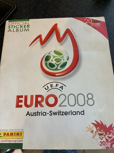 Panini sticker book euro - sticker, 2008