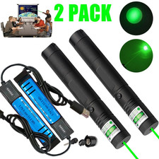 2 Pack Rechargeable 532nm