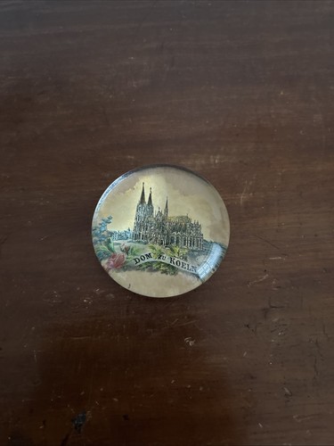 Antique paperweight showing - antique,