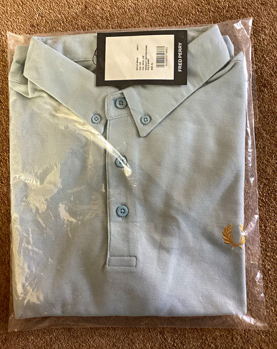 Fred perry mens blue solid - fred,