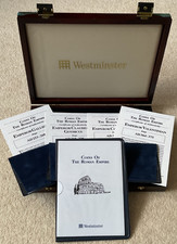 Westminster - Four Coins of the Roman Empire with COA’s. With Display Box.