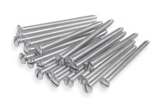 M3.5 ELECTRICAL SOCKET SWITCH SCREWS 35 40 50 75 mm CHROME STEEL RAISED EDGE