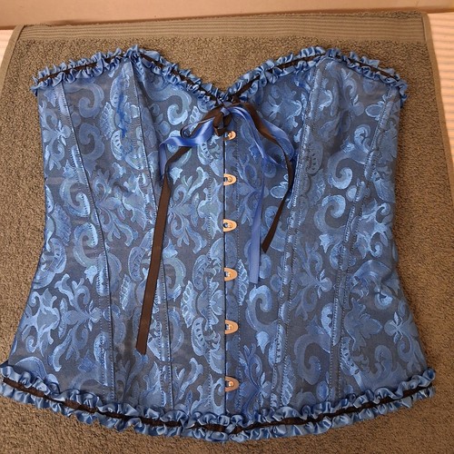 Ladies corset blue marl - ladies, size