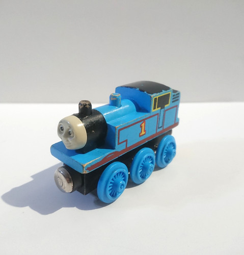 Thomas wooden railway train - railway,