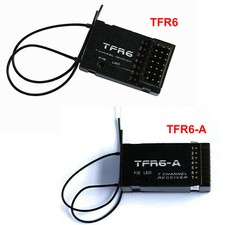 TFR6 TFR6-A 7 Channel 2.4G Receiver Compatible For Futaba FASST FrSky TF Module