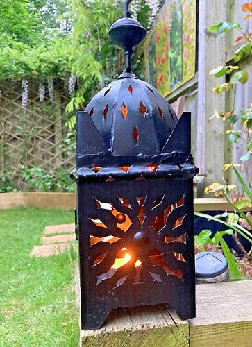 Large moroccan candle - large,