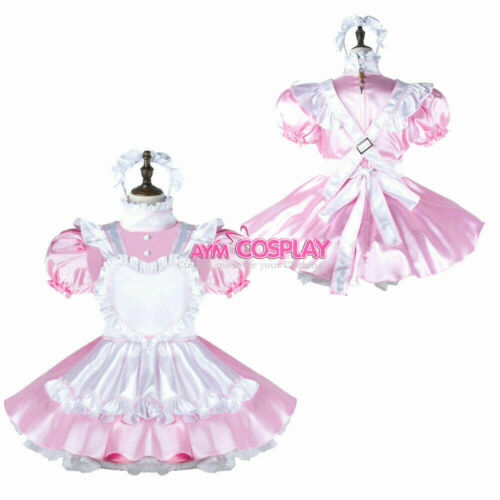 Sissy boy maid satin mini - boy,